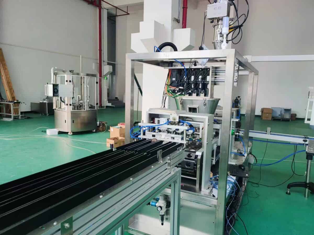 Sk4-multi-lanes coffee capsule filling machine